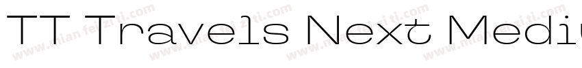 TT Travels Next Medium字体转换